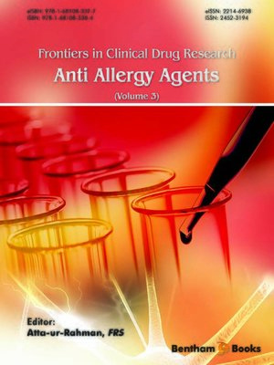cover image of Frontiers in Clinical Drug Research - Anti-Allergy Agents, Volume 3